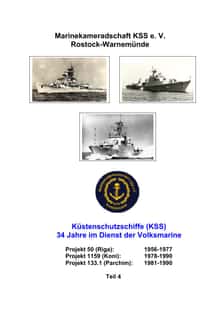 Titelseite Küstenschutzschiffe (KSS) – 34 Jahre im Dienst der Volksmarine, Teil 4