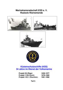 Titelseite Küstenschutzschiffe (KSS) – 34 Jahre im Dienst der Volksmarine, Teil 5