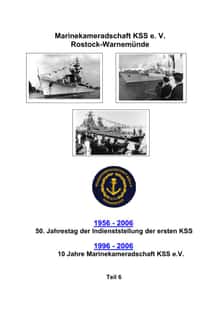 Titelseite 1956–2006 / 1996–2006 – 50. Jahrestag der Indienststellung der ersten KSS, 10 Jahre Marinekameradschaft KSS e.V., Teil 6