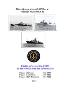 Titelseite Küstenschutzschiffe (KSS) – 34 Jahre im Dienst der Volksmarine, Teil 7
