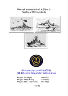 Titelseite Küstenschutzschiffe (KSS) – 34 Jahre im Dienst der Volksmarine, Teil 10