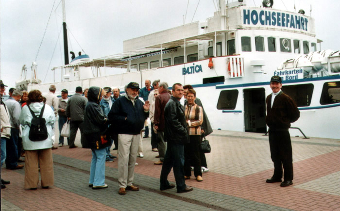 Foto vom Vereinsleben: Maiauslaufen 2004 mit der MS „Baltica“
