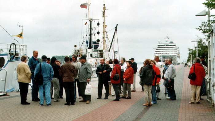 Foto vom Vereinsleben: Maiauslaufen 2004 mit der MS „Baltica“